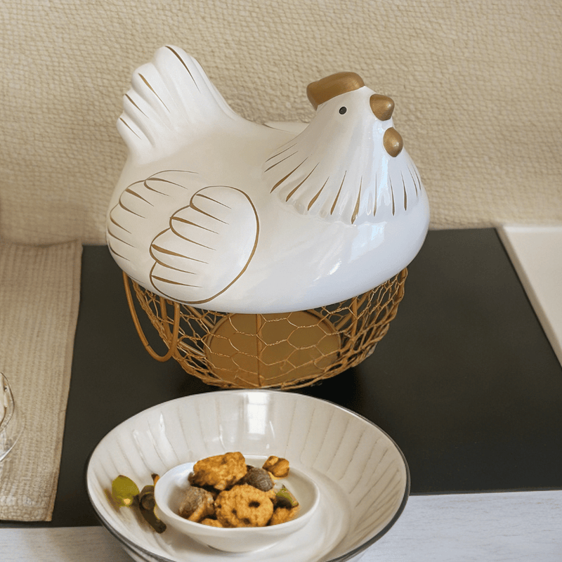 Gallina Porta Huevos - 20 x 22 cm-Dreamy Home