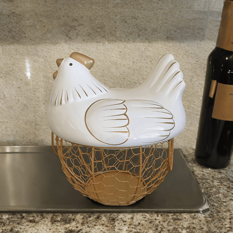 Gallina Porta Huevos - 20 x 22 cm-Dreamy Home