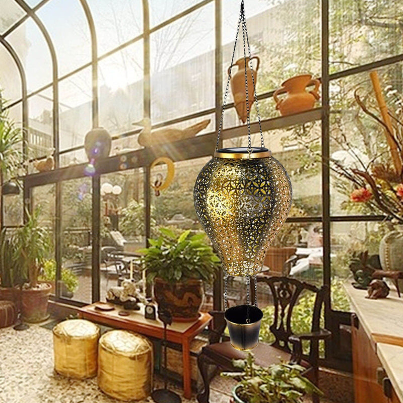 Globo Aerostático Solar - Luz Cálida IP65-Dreamy Home