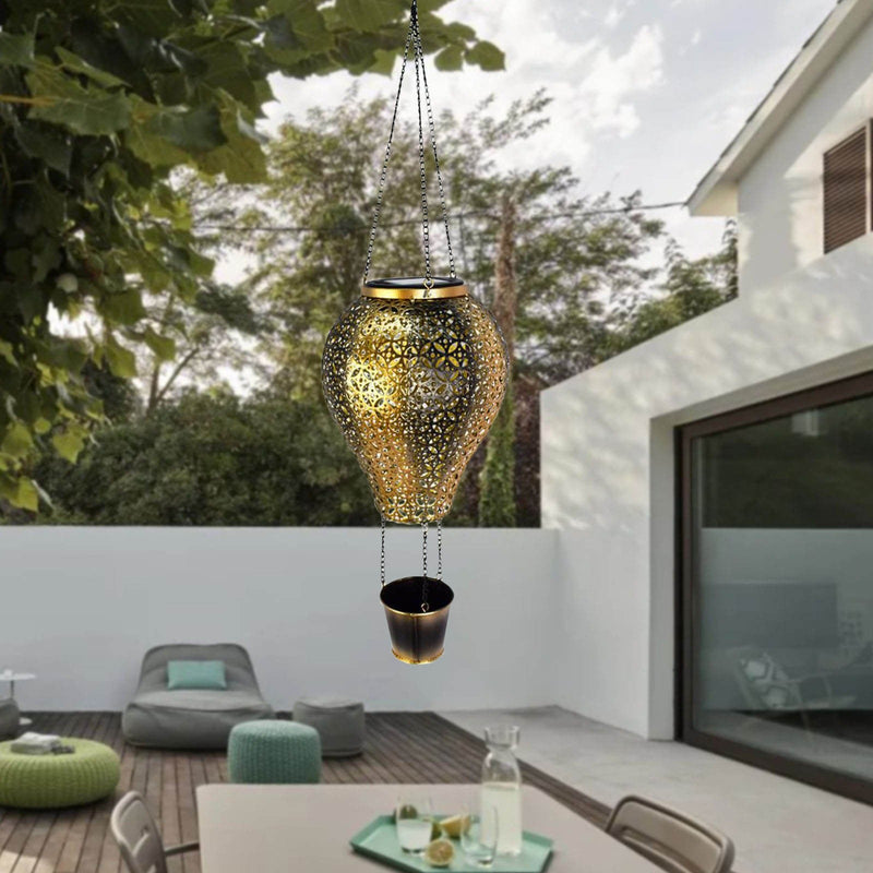 Globo Aerostático Solar - Luz Cálida IP65-Dreamy Home