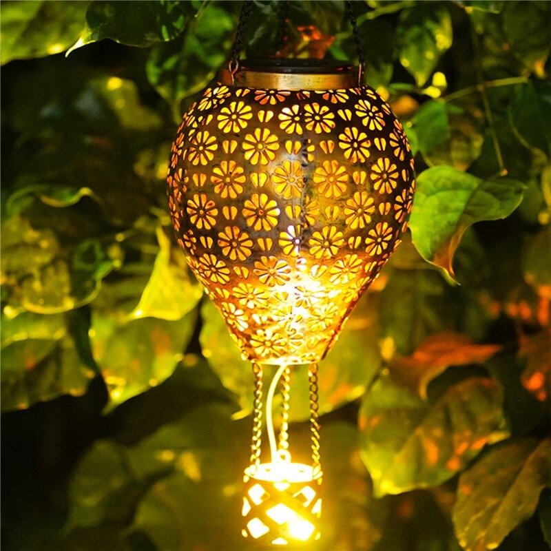 Globo Aerostático Solar - Luz Cálida IP65-Dreamy Home