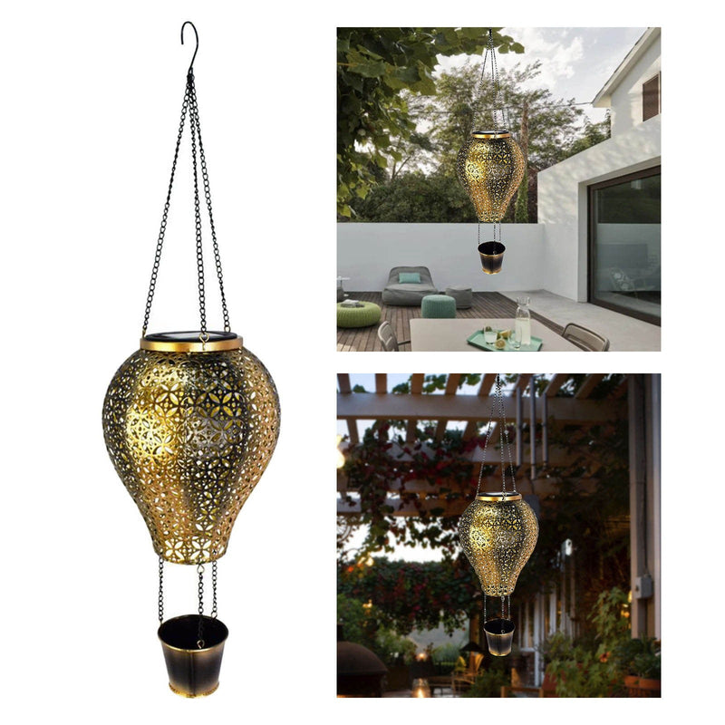 Globo Aerostático Solar - Luz Cálida IP65-Dreamy Home