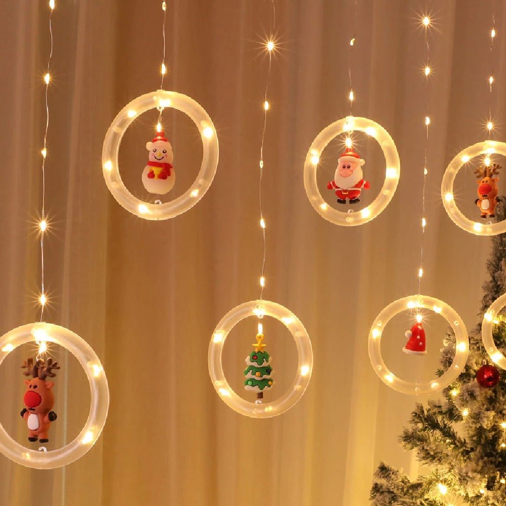 Guirnalda Aros Navidad USB - 5 m Luz Cálida Control Remoto - Disponible en Dreamy Home!