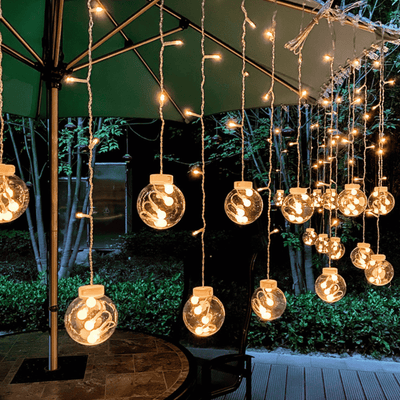 Guirnalda de Pelotitas - 4 m Luz Cálida Incluye Adaptador USB-Dreamy Home