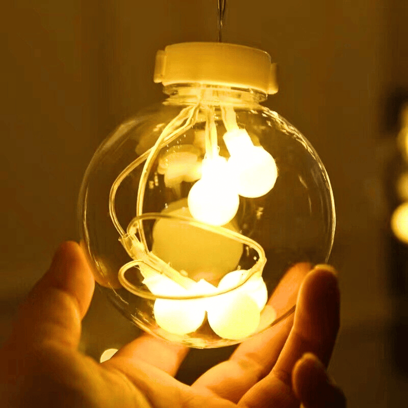 Guirnalda de Pelotitas - 4 m Luz Cálida Incluye Adaptador USB-Dreamy Home
