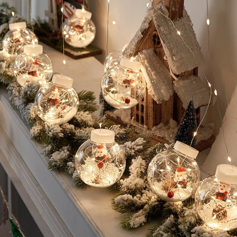 Guirnalda de Pelotitas Navidad Solar - IP65 Luz Cálida Largo 5 m - Disponible en Dreamy Home!