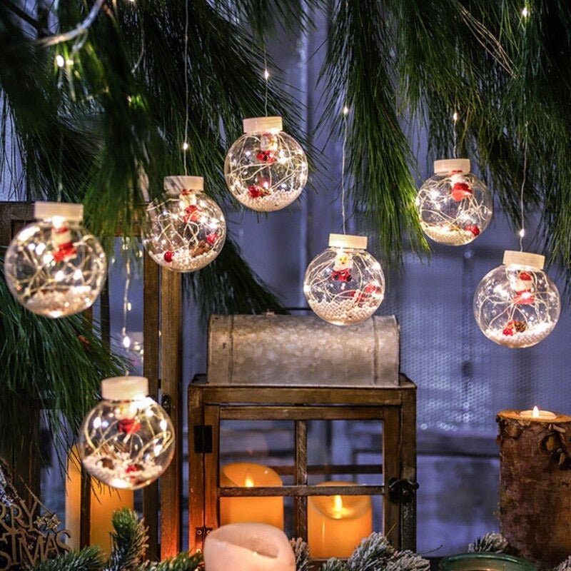 Guirnalda de Pelotitas Navidad Solar - IP65 Luz Cálida Largo 5 m - Disponible en Dreamy Home!