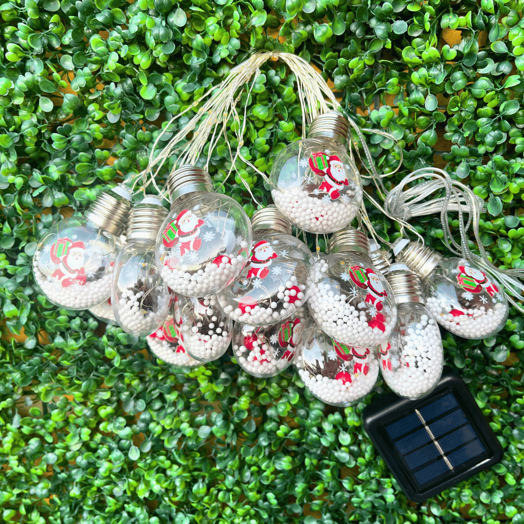 Guirnalda Encanto Navideño Solar - IP65 Luz Cálida Largo 5 m - Disponible en Dreamy Home!