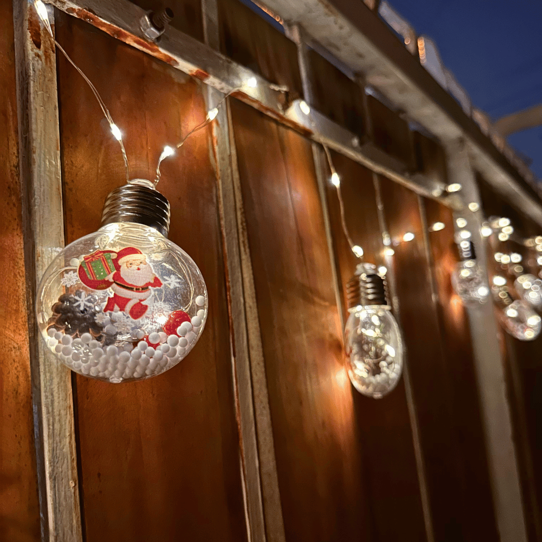 Guirnalda Encanto Navideño Solar - IP65 Luz Cálida Largo 5 m - Disponible en Dreamy Home!
