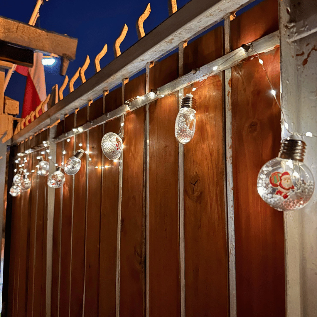 Guirnalda Encanto Navideño Solar - IP65 Luz Cálida Largo 5 m - Disponible en Dreamy Home!