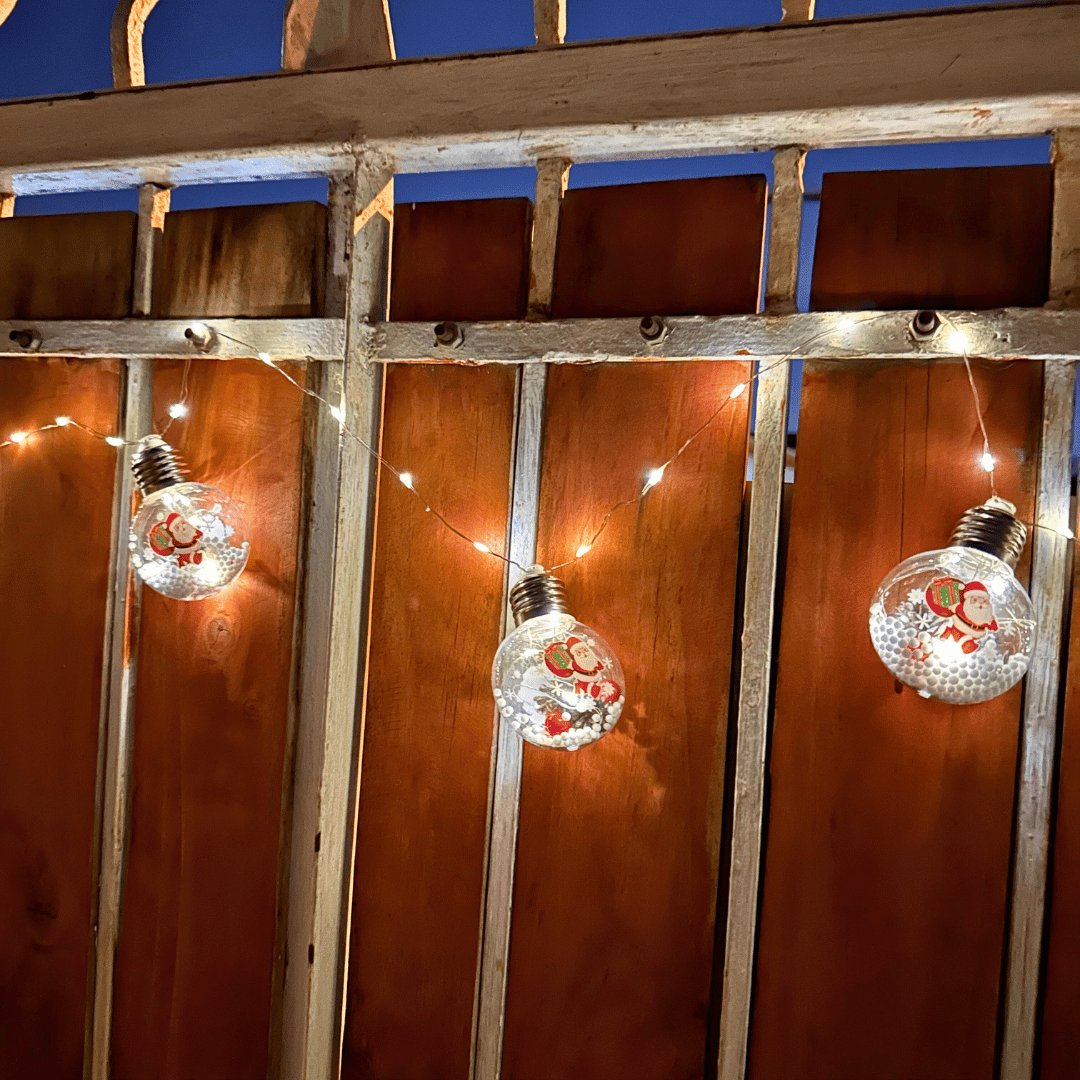 Guirnalda Encanto Navideño Solar - IP65 Luz Cálida Largo 5 m - Disponible en Dreamy Home!