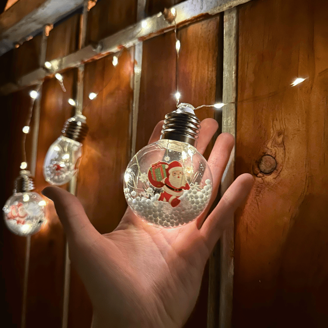 Guirnalda Encanto Navideño Solar - IP65 Luz Cálida Largo 5 m - Disponible en Dreamy Home!