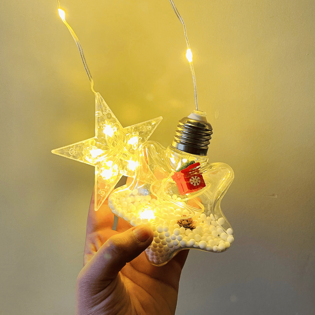 Guirnalda Estrellas Navideñas - 3 m Luz Cálida - Disponible en Dreamy Home!