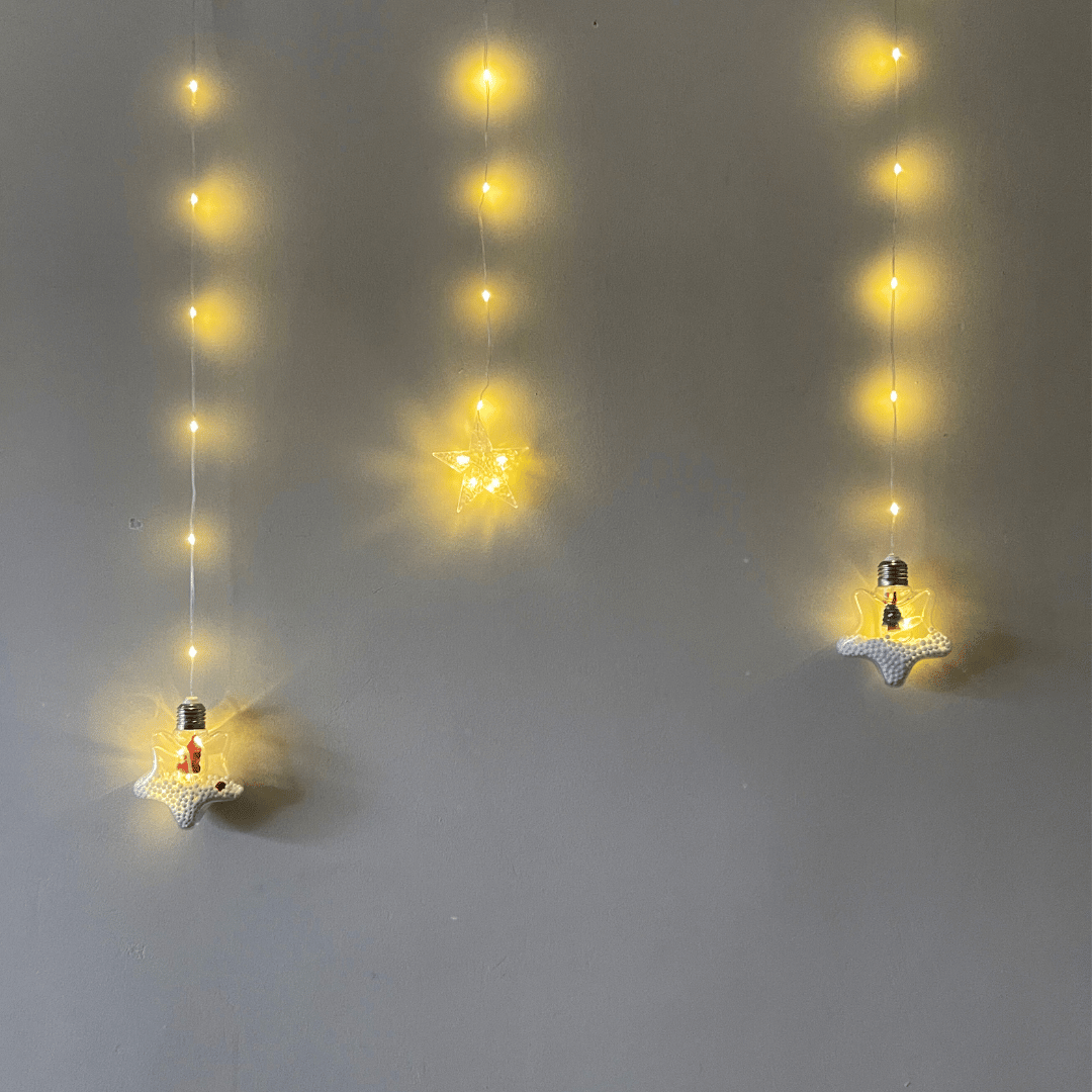 Guirnalda Estrellas Navideñas - 3 m Luz Cálida - Disponible en Dreamy Home!