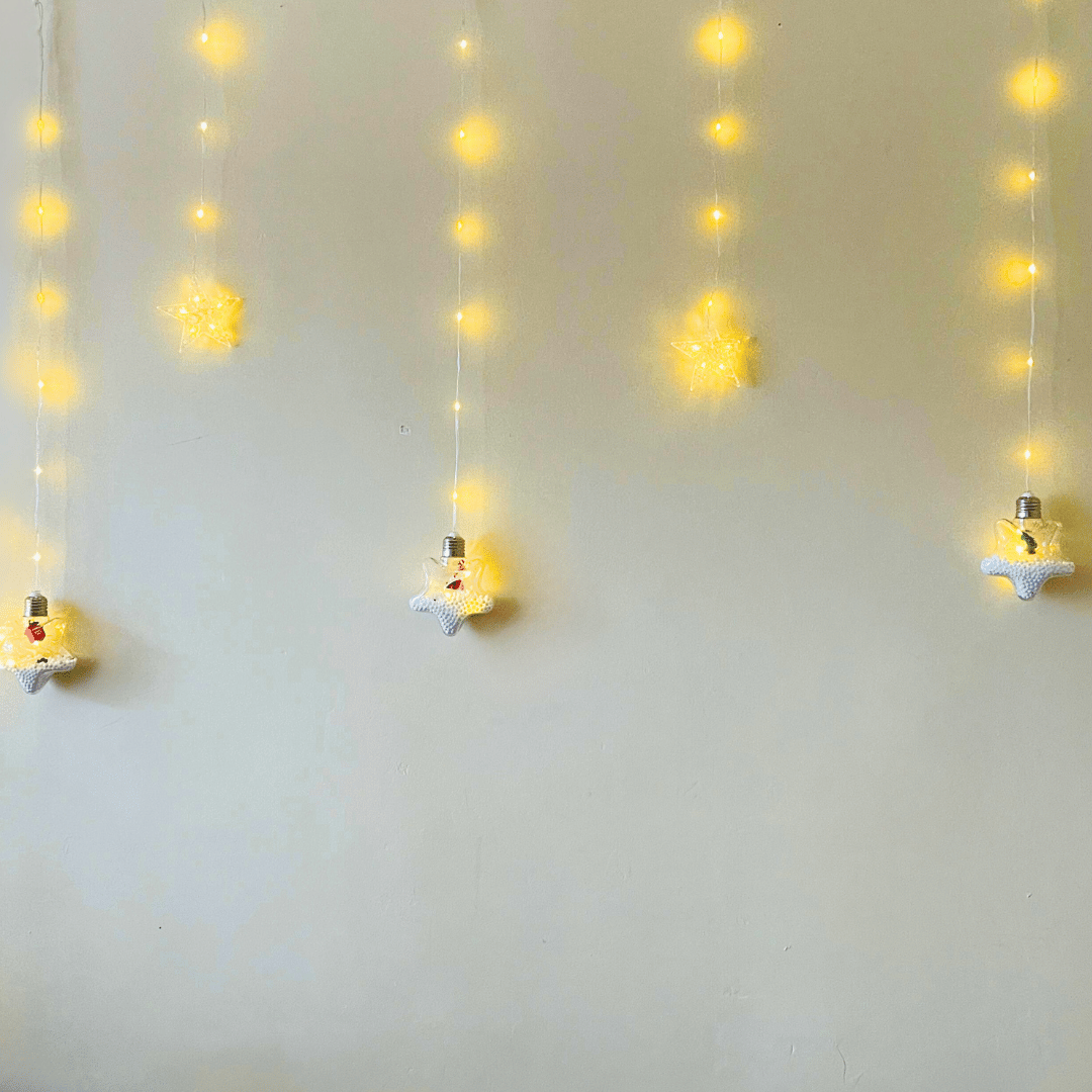 Guirnalda Estrellas Navideñas - 3 m Luz Cálida - Disponible en Dreamy Home!