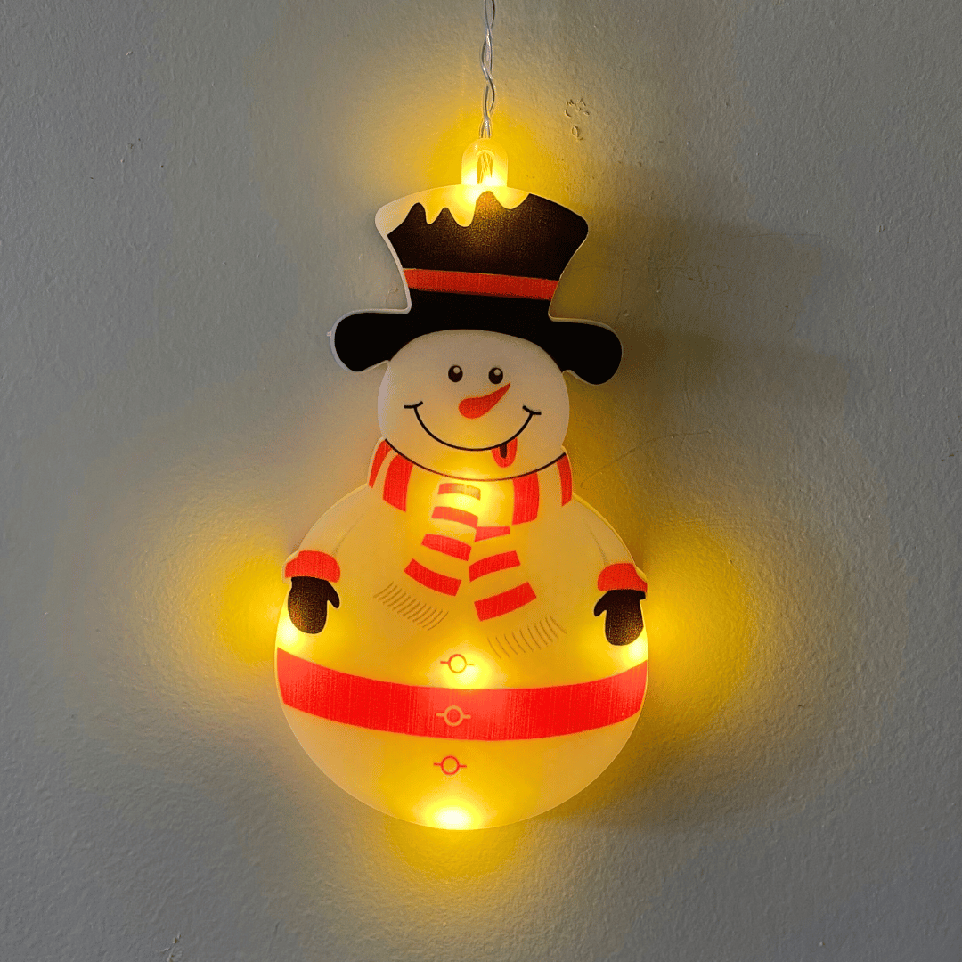 Guirnalda Monito de Nieve - 3 m Luz Cálida - Disponible en Dreamy Home!