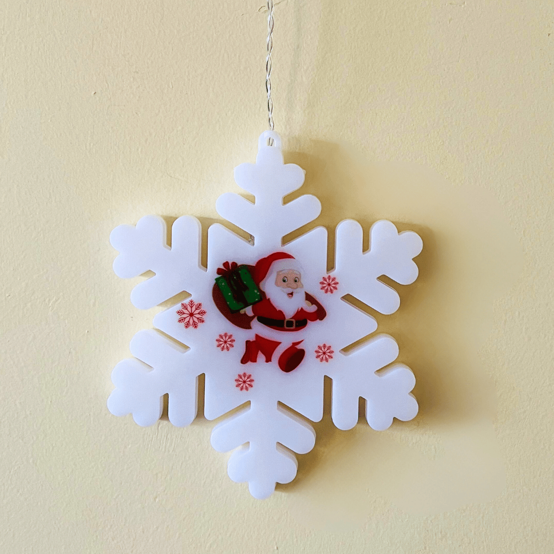 Guirnalda Monito de Nieve - 3 m Luz Cálida - Disponible en Dreamy Home!