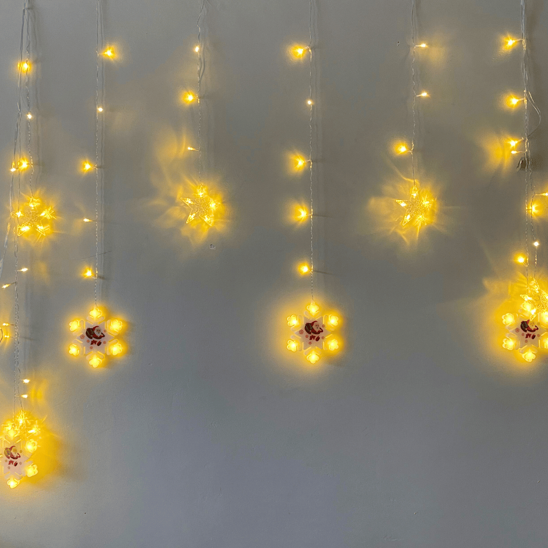 Guirnalda Monito de Nieve - 3 m Luz Cálida - Disponible en Dreamy Home!