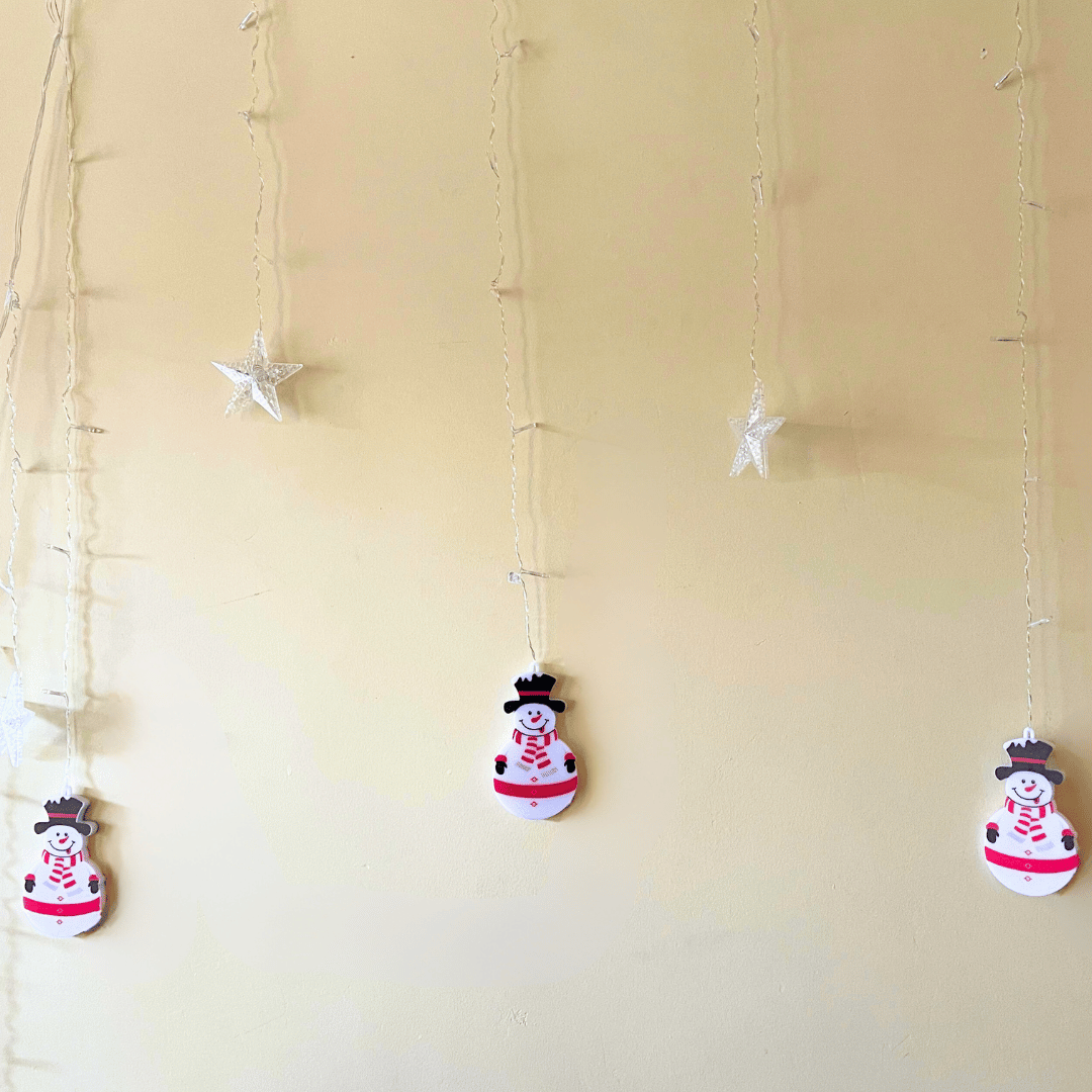 Guirnalda Monito de Nieve - 3 m Luz Cálida - Disponible en Dreamy Home!