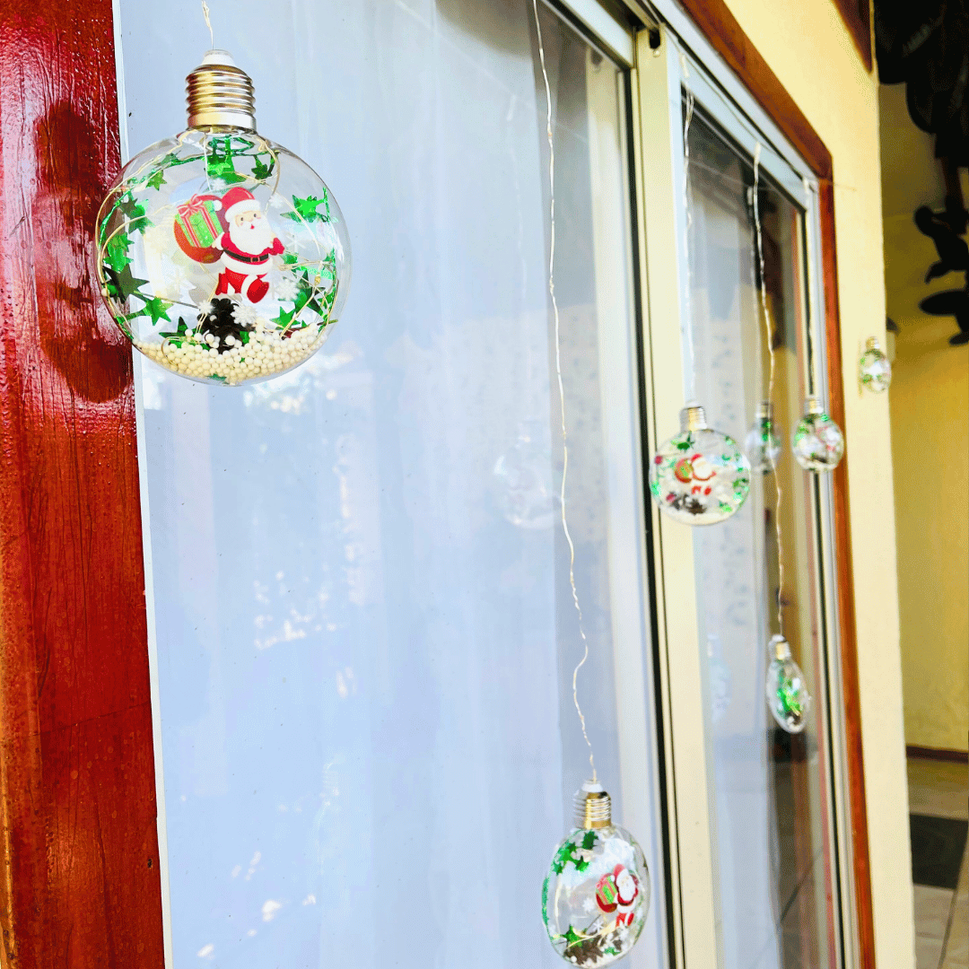 Guirnalda Navideña Solar - IP65 Luz Multicolor Largo 5 m - Disponible en Dreamy Home!