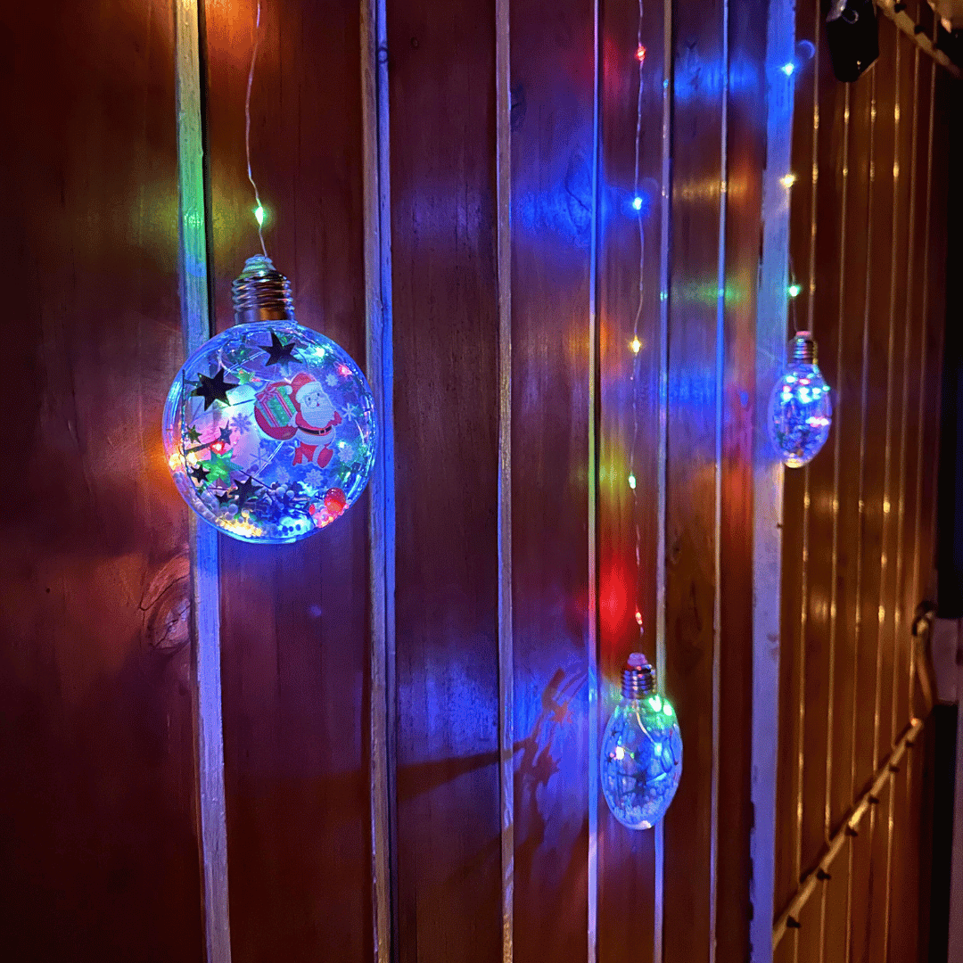 Guirnalda Navideña Solar - IP65 Luz Multicolor Largo 5 m - Disponible en Dreamy Home!