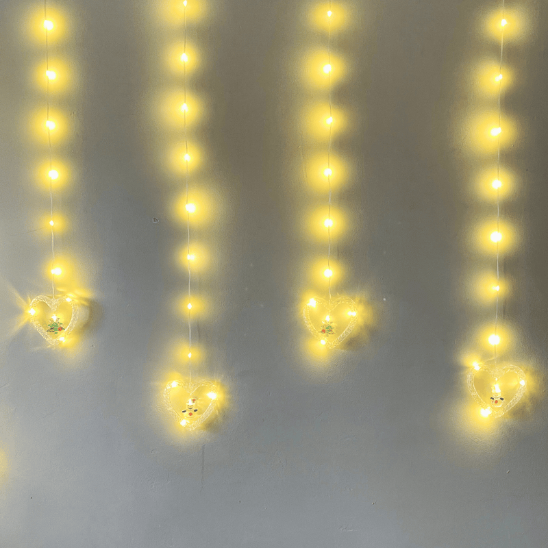 Guirnalda Navideña - Variedad de diseños 3 m Luz Cálida-Dreamy Home