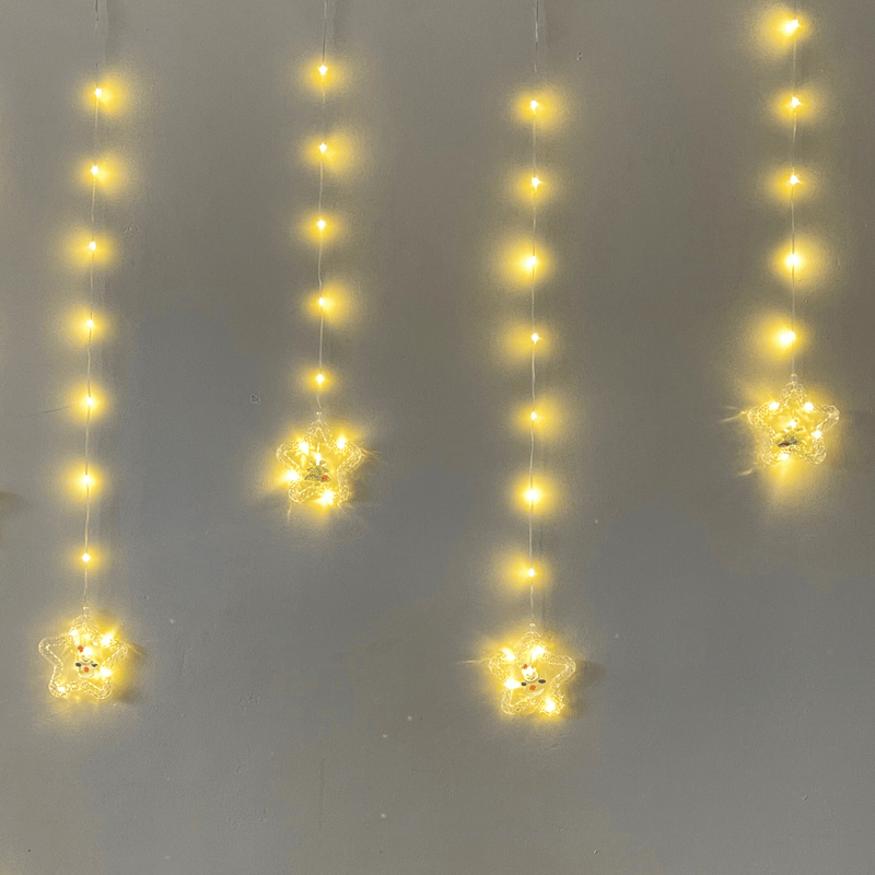 Guirnalda Navideña - Variedad de diseños 3 m Luz Cálida-Dreamy Home
