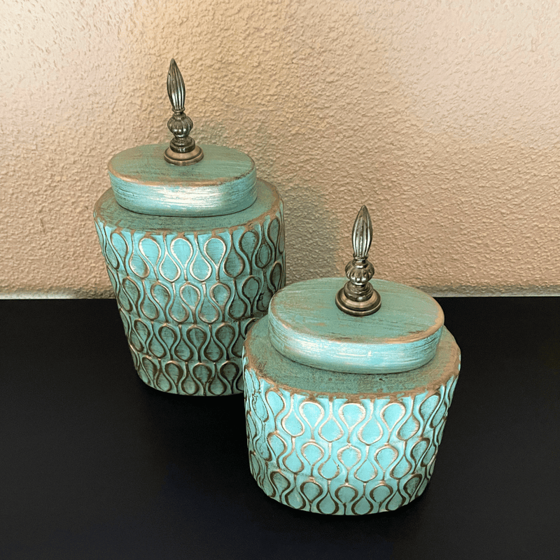Jarrón Decorativo Destellos Dorado - Diseño Arabe-Dreamy Home