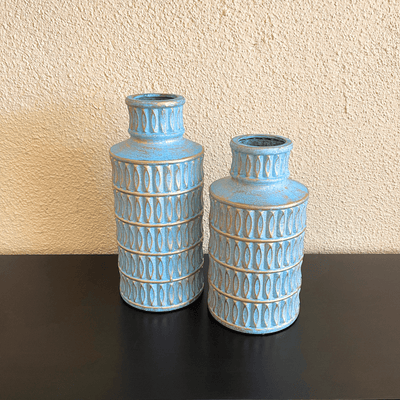 Jarrón Decorativo Diseño Egipcio - Altura 35 y 29 cm-Dreamy Home