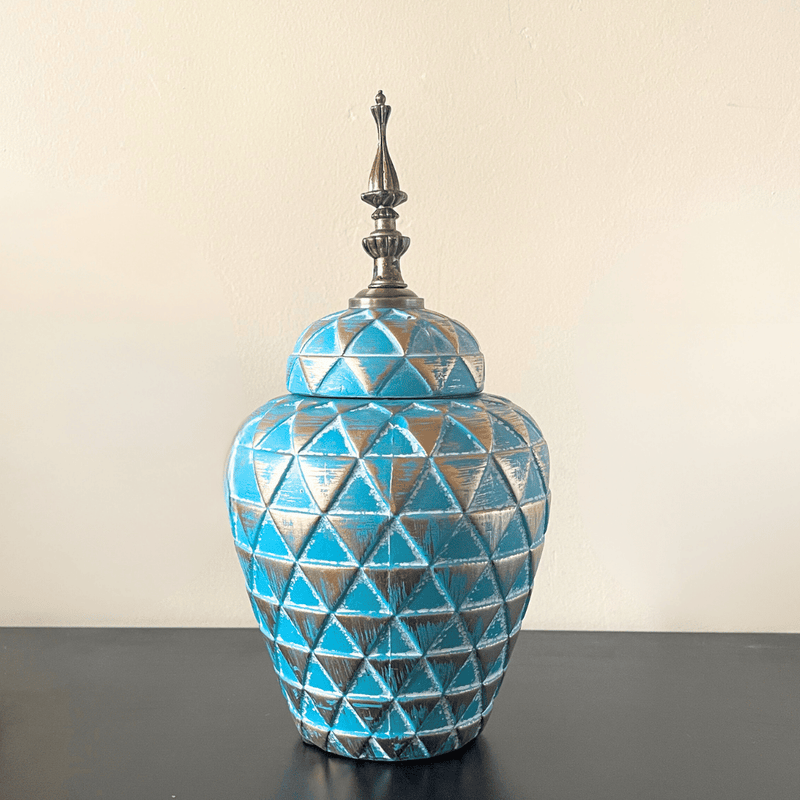 Jarrón Decorativo Eiffel - Diseño Triángulo-Dreamy Home