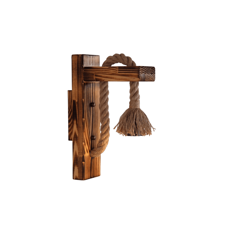 Lámpara Apliqué de Madera - 220V Incluye Ampolleta 6W-Dreamy Home