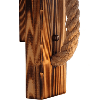 Lámpara Apliqué de Madera - 220V Incluye Ampolleta 6W-Dreamy Home