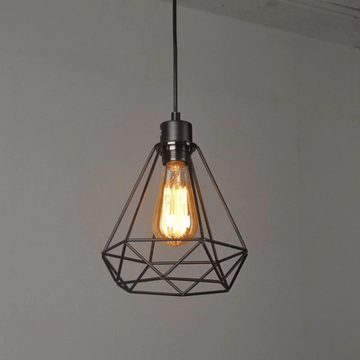 Lámpara Colgante de Diamante - 1 m de Altura Incluye Ampolleta 6W-Dreamy Home
