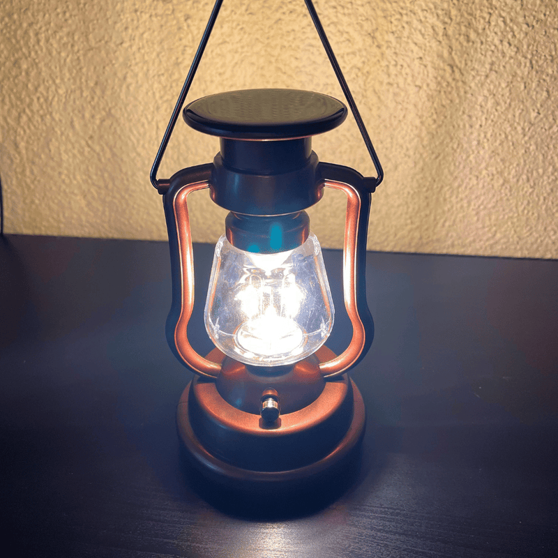 Lámpara Dinamo Solar USB - Luz Cálida IP65-Dreamy Home