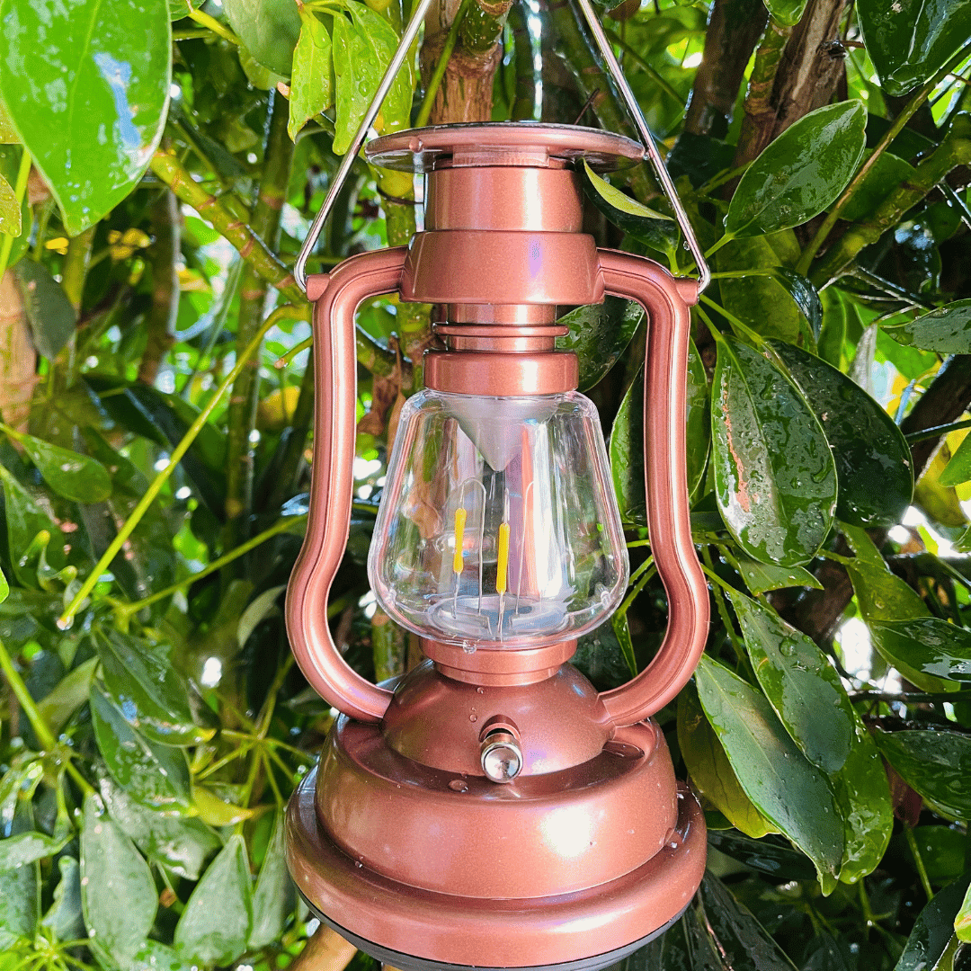 Lámpara Dinamo Solar USB - Luz Cálida IP65-Dreamy Home