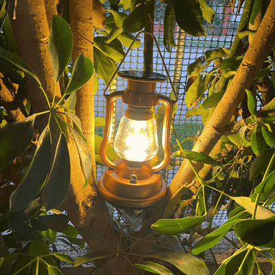 Lámpara Dinamo Solar USB - Luz Cálida IP65-Dreamy Home