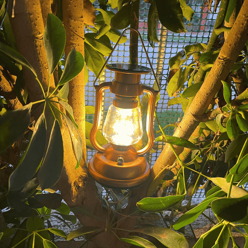 Lámpara Dinamo Solar USB - Luz Cálida IP65-Dreamy Home