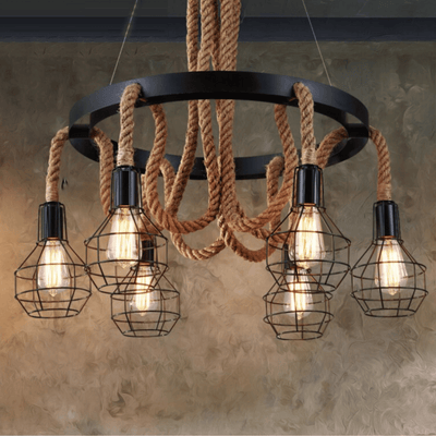 Lámpara Frideko Industrial - 220V Incluye Ampolletas 6W-Dreamy Home