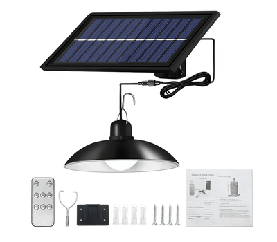 Lámpara Soquete Solar - 30W Longitud del Cable 3 m IP44 Luz Fría-Dreamy Home