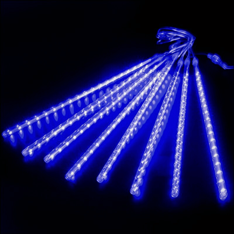 Lluvia Meteoritos Solar - 8 Tubos IP65 Luz Led Multicolor-Dreamy Home