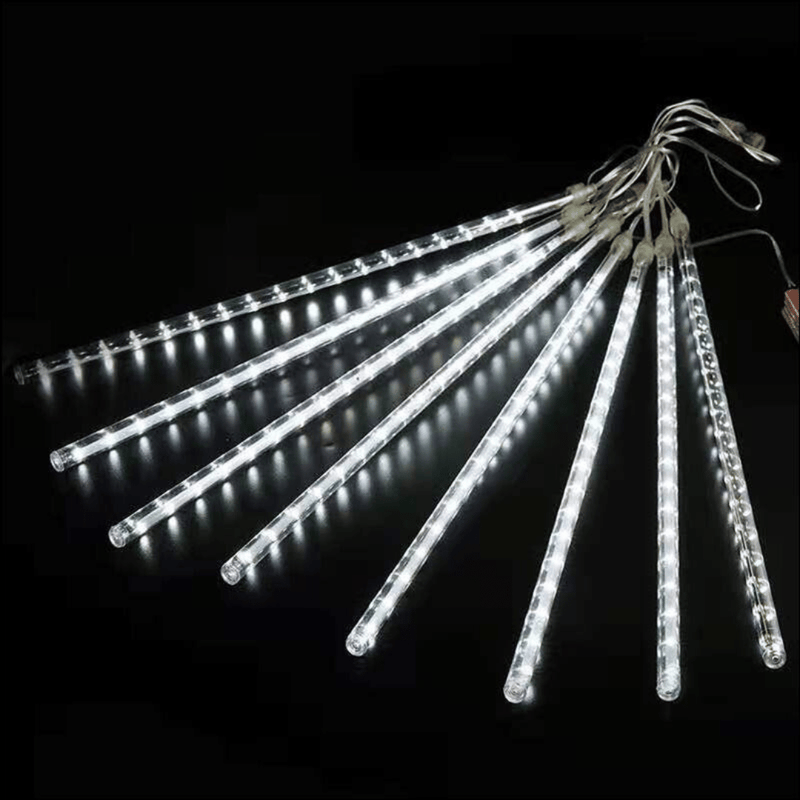 Lluvia Meteoritos Solar - 8 Tubos IP65 Luz Led Multicolor-Dreamy Home