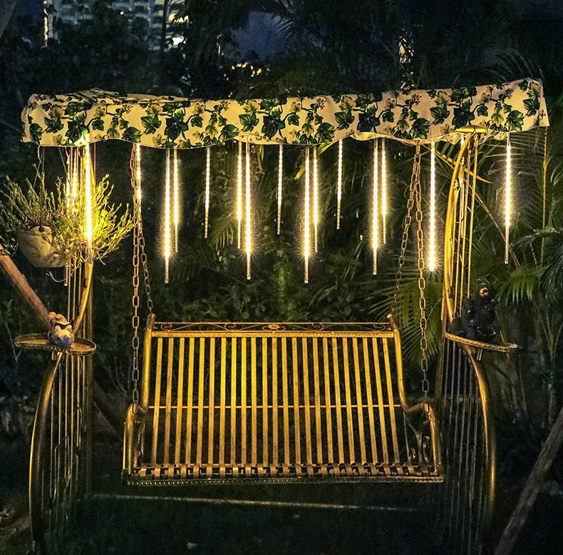 Lluvia Meteoritos Solar - 8 Tubos IP65 Luz Led Multicolor-Dreamy Home