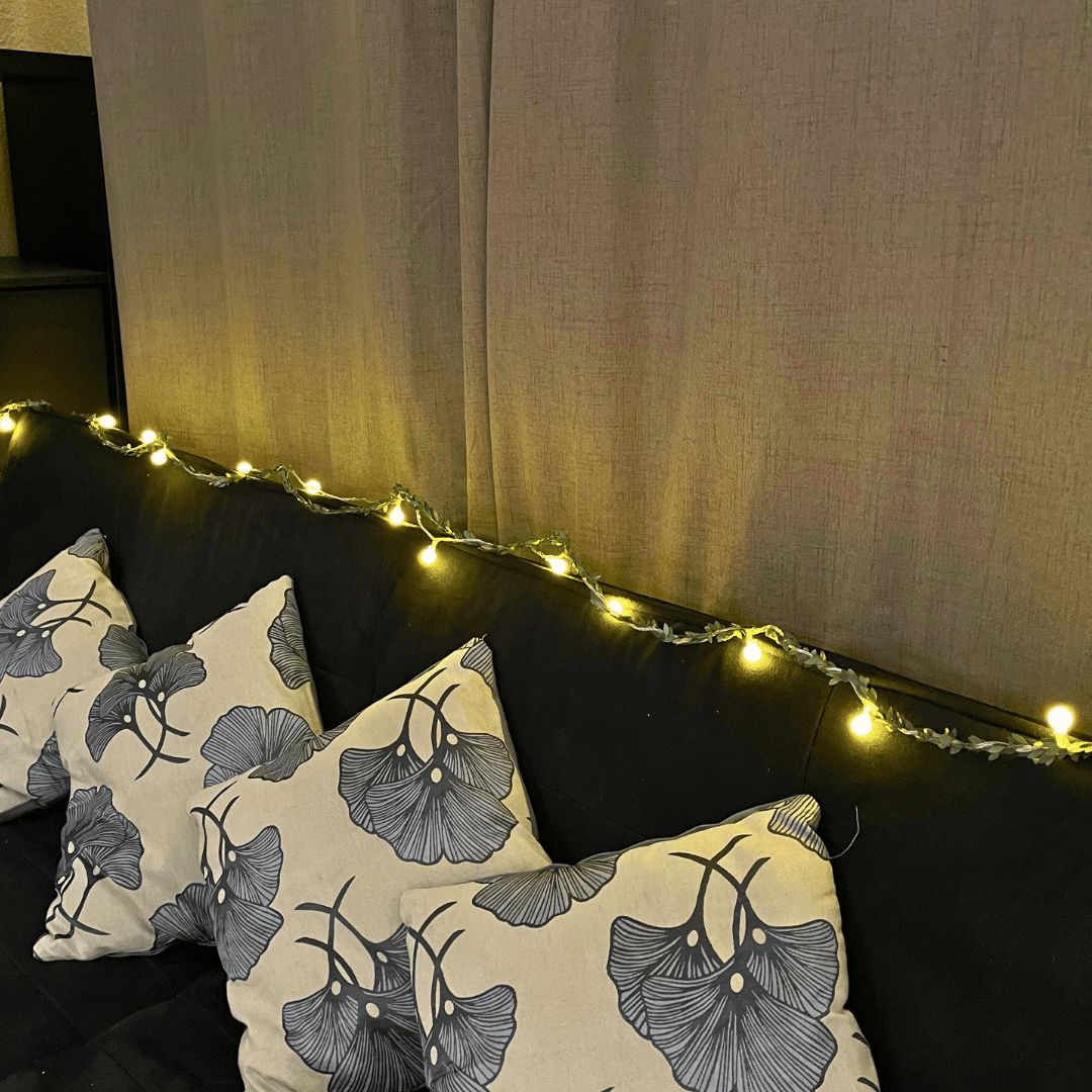Luces de Hojas Diseños - 3 m Luz Cálida Diseño Flores/Pelotitas/Estrellas-Dreamy Home