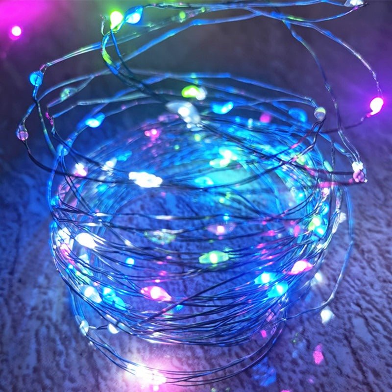 Luces Hada - 10 m Luz Cálida/Fría/Multicolor Incluye Pilas-Dreamy Home