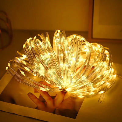 Luces Hada XL Solares - 5 m Luz Cálida/Multicolor IP65-Dreamy Home