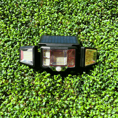 Luz Solar con Sensor - 100W Luz Fría con Sensor de Movimiento IP65-Dreamy Home
