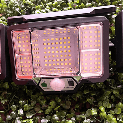 Luz Solar con Sensor - 100W Luz Fría con Sensor de Movimiento IP65-Dreamy Home
