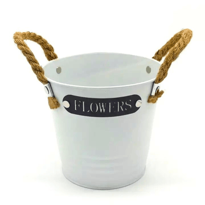 Maceteros Cuerda Cañamo - Metal Love/Flowers-Dreamy Home