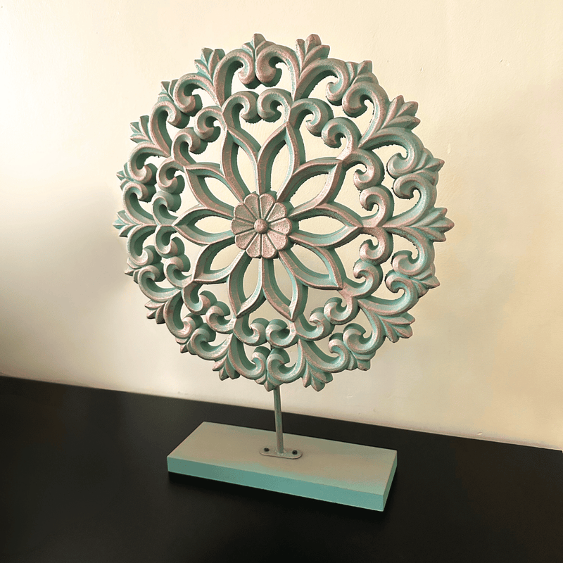 Mandala Pedestal Thai - 37 x 30 cm-Dreamy Home