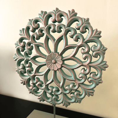 Mandala Pedestal Thai - 37 x 30 cm-Dreamy Home